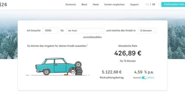 N26 Kredit N26 Kredit