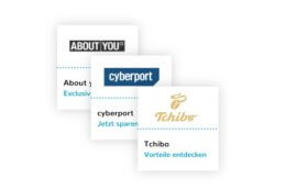 Im Bild werden verschiedene Partner mit besonderen Angeboten für TEO-Kunden dargestellt