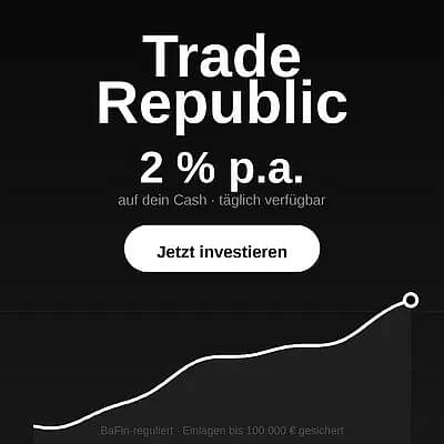 aktueller werbebanner von traderepublic