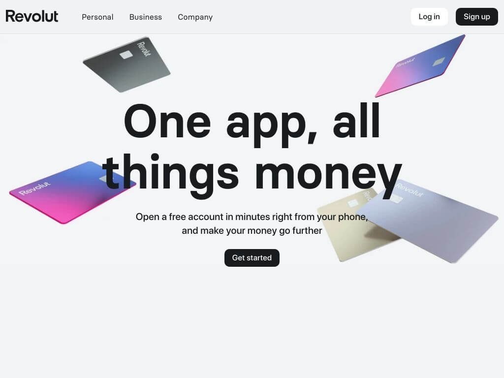 Revolut iPad Screenshot